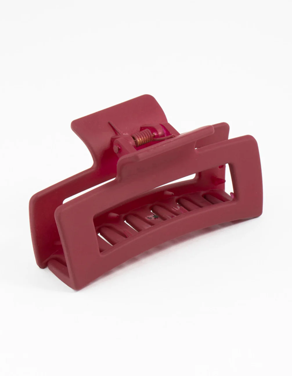 Burgundy Small Claw Clip - Image 2