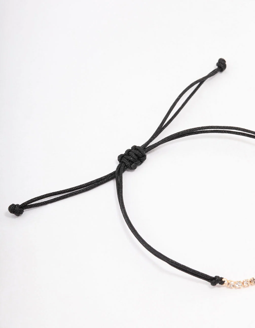 Black Diamante Toggle Bracelet - Image 3