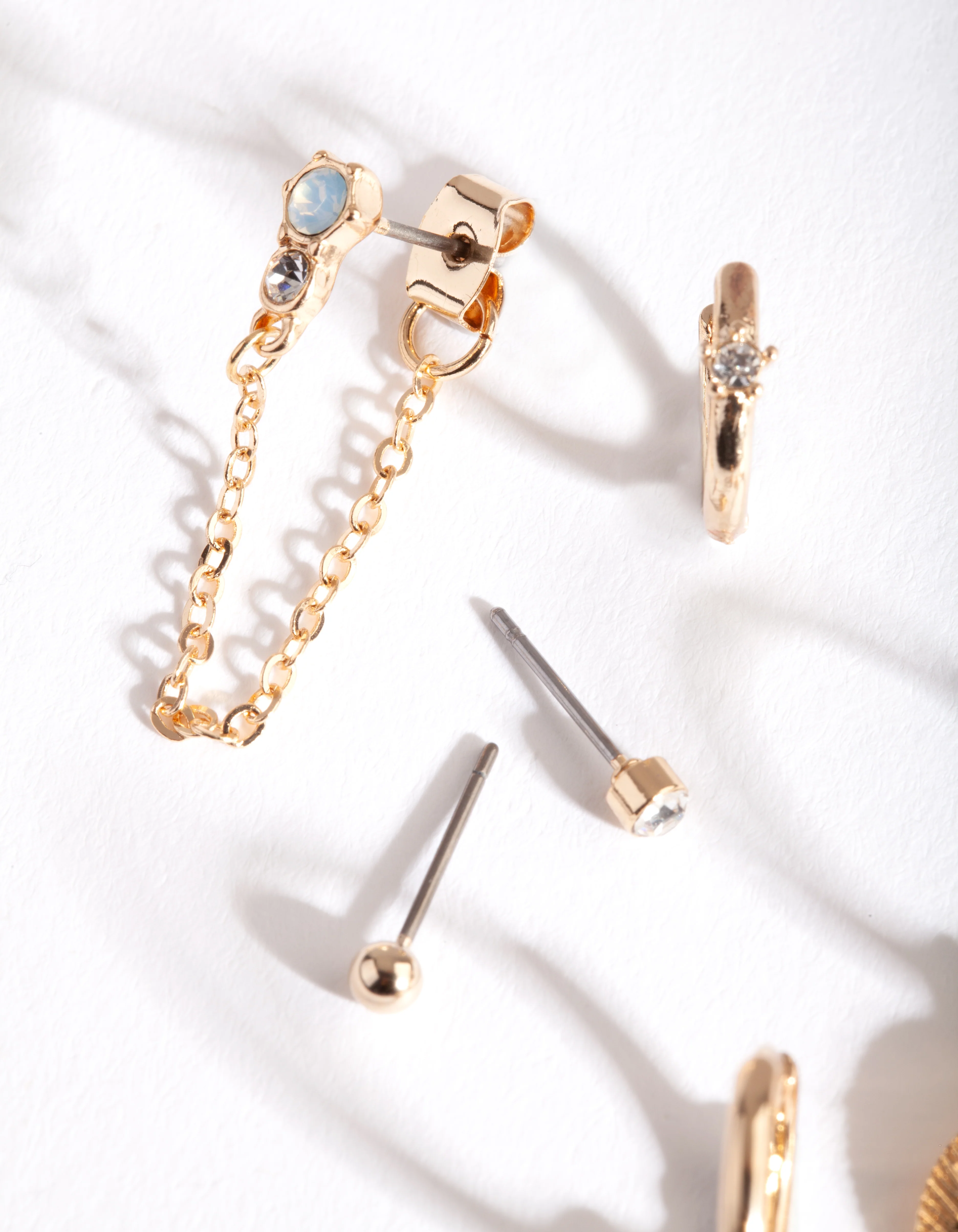 Gold Angel Earring Stack Pack - Image 2
