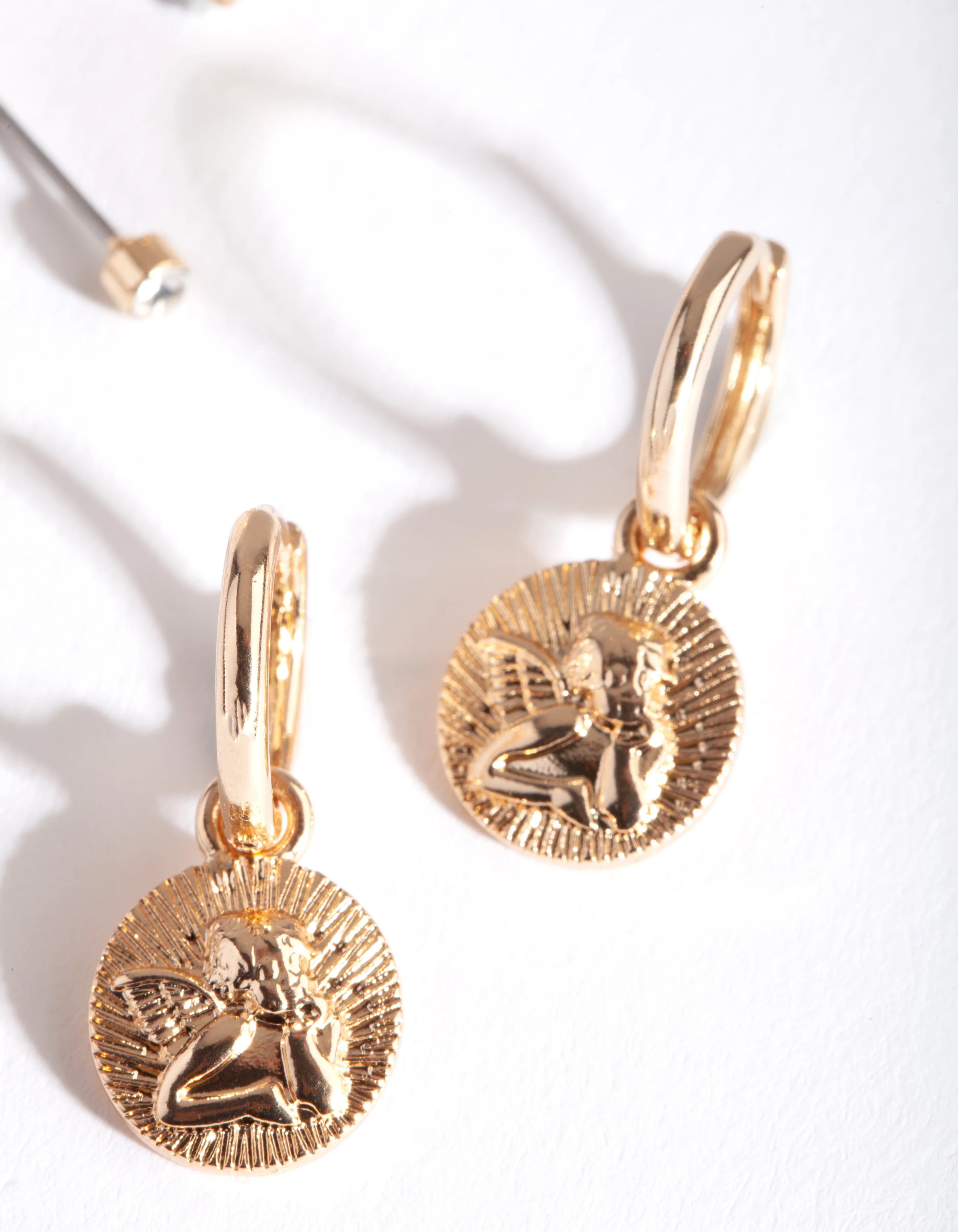 Gold Angel Earring Stack Pack - Image 3