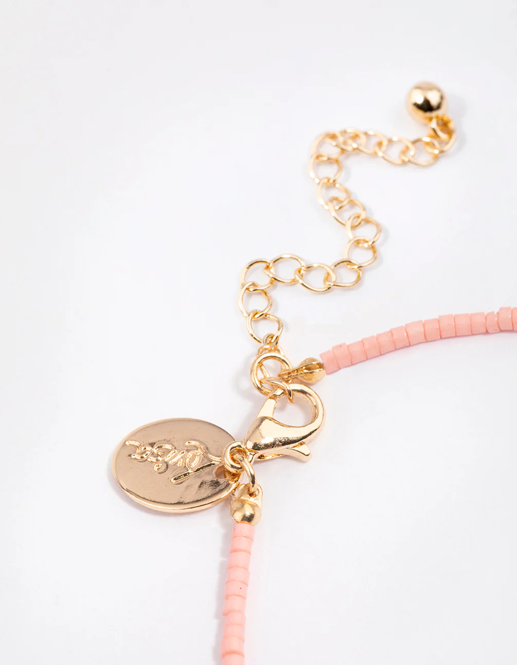 Gold Beaded Flower Bracelet - Image 3