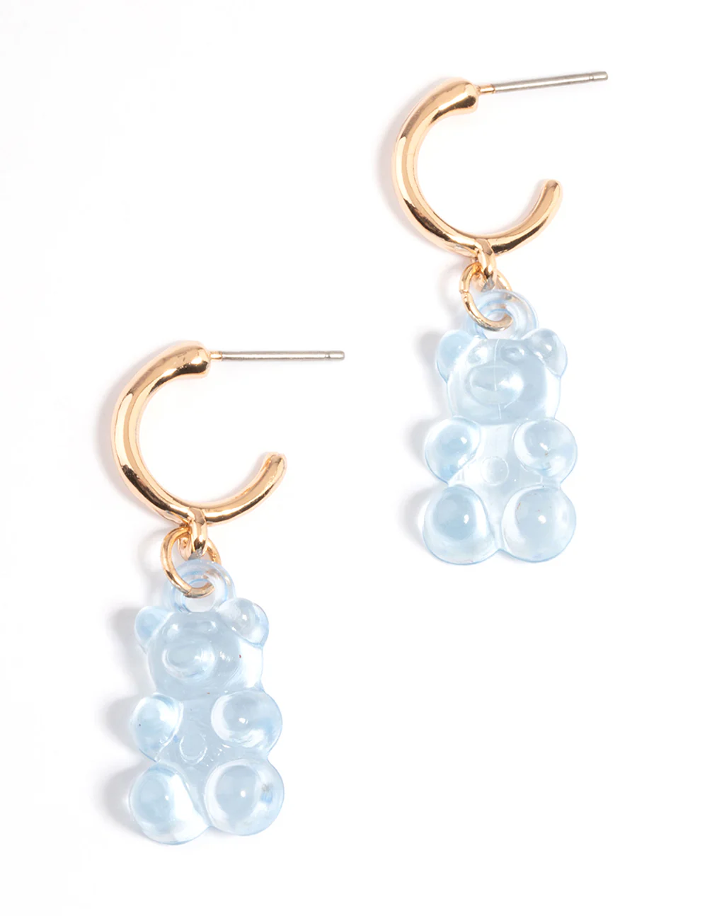 Blue Lolly Bear Earrings - Image 5