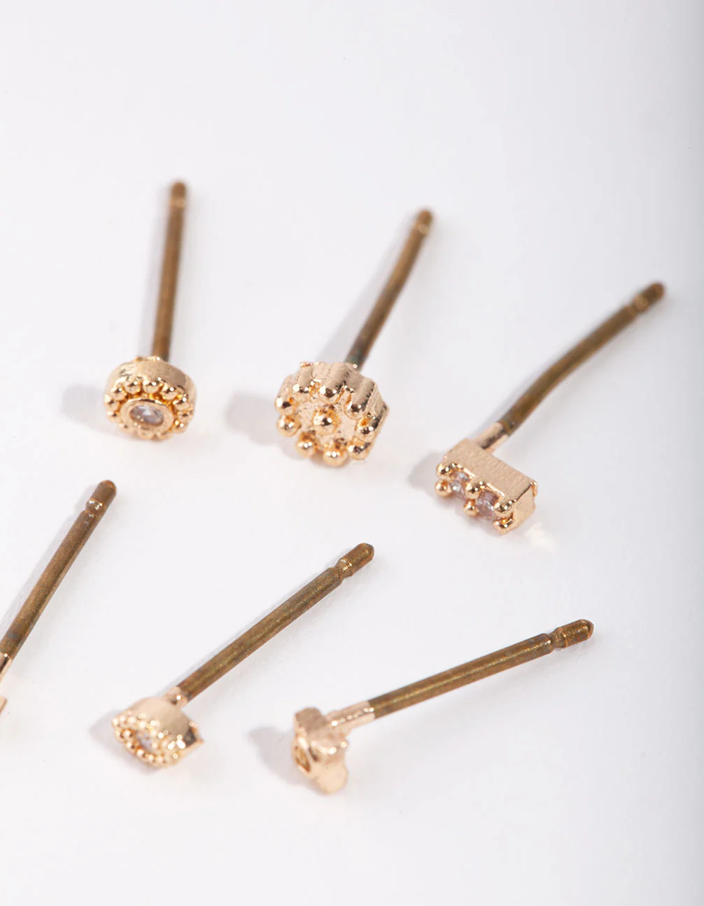 Gold Micro Celestial Earrings - Image 3