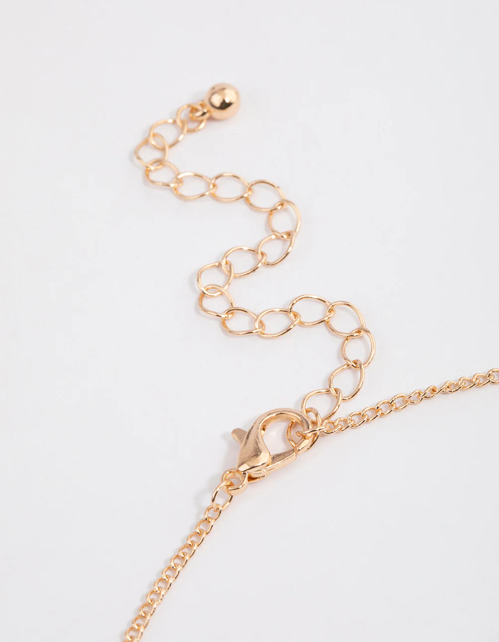 Gold Mini Gummy Bear Pendant Necklace - Image 3