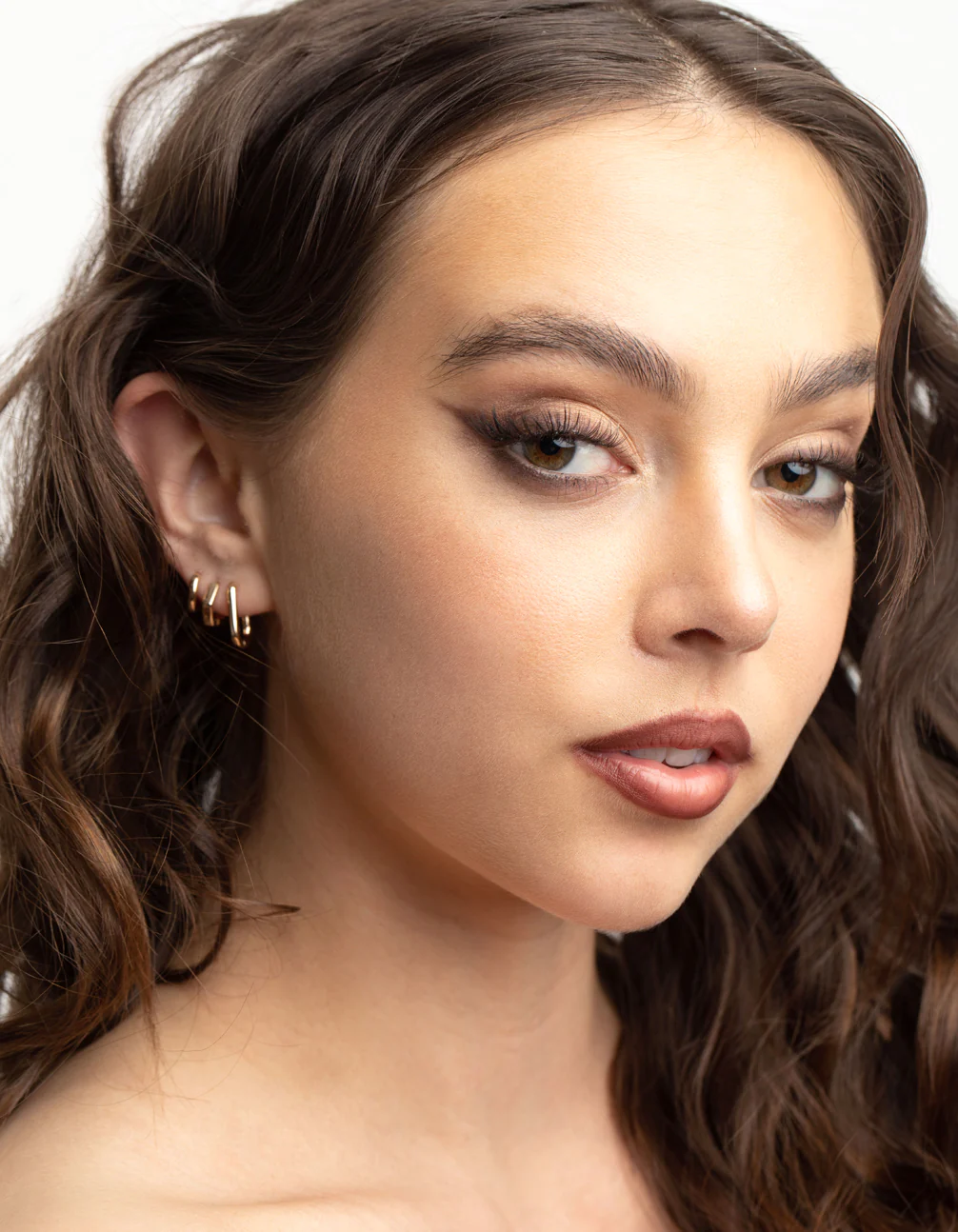 Gold Mini Shaped Huggie Earrings Pack - Image 5
