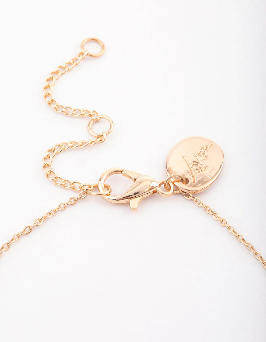 Gold Multi Dainty Flower Bracelet - Image 3