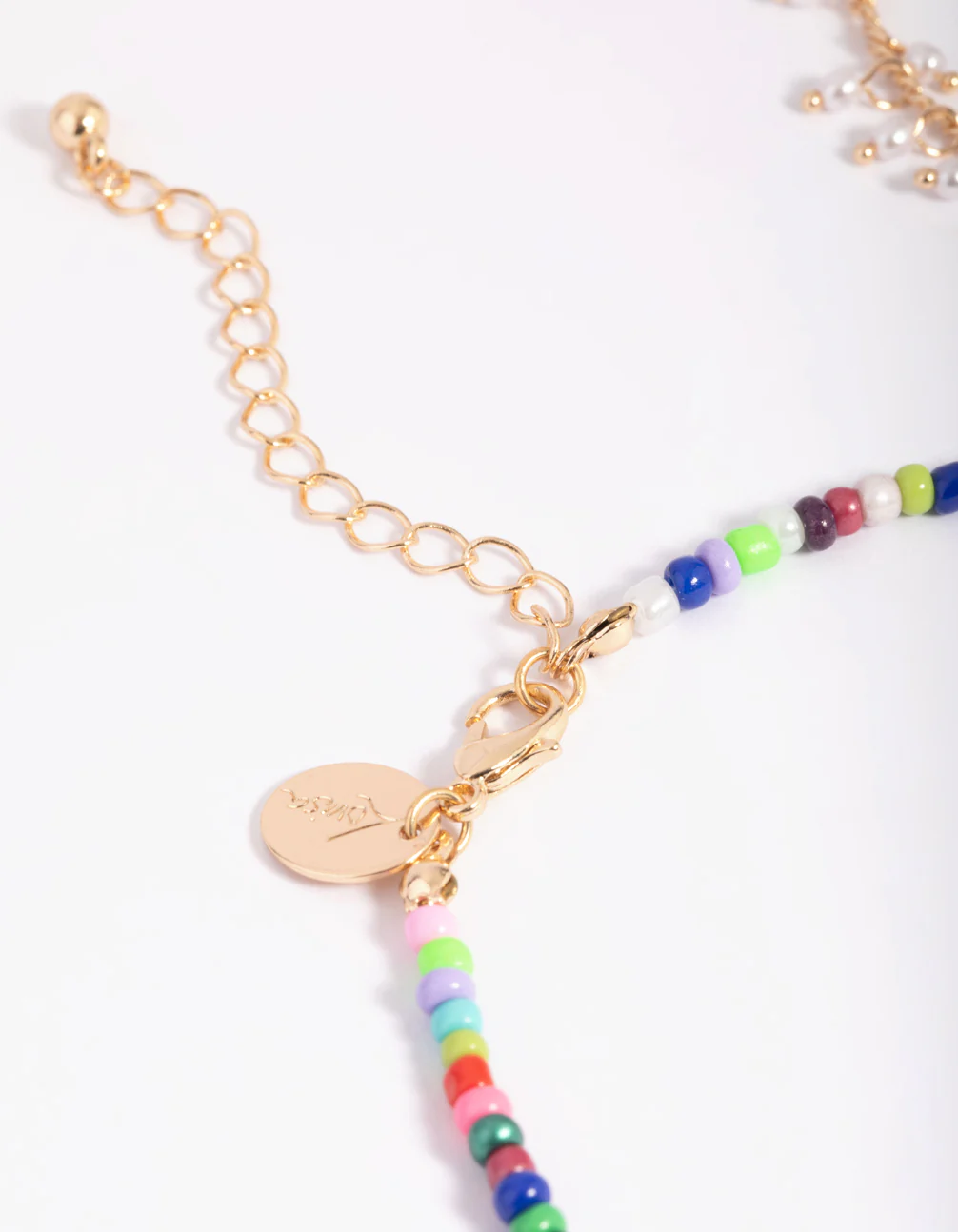 Gold Pearl Anklet Set - Image 3