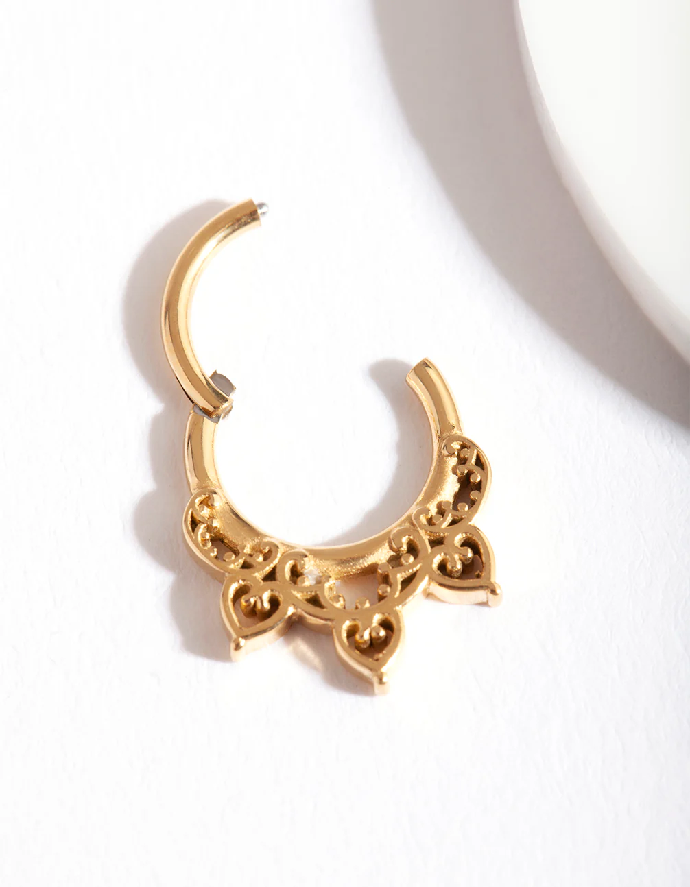 Gold Bohemian Clicker Earring - Image 2