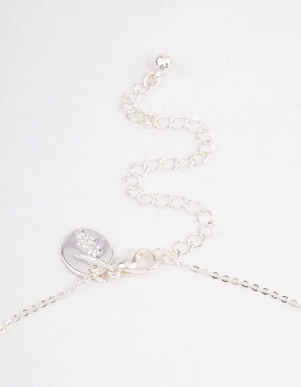 Silver Locket Pendant Necklace - Image 3