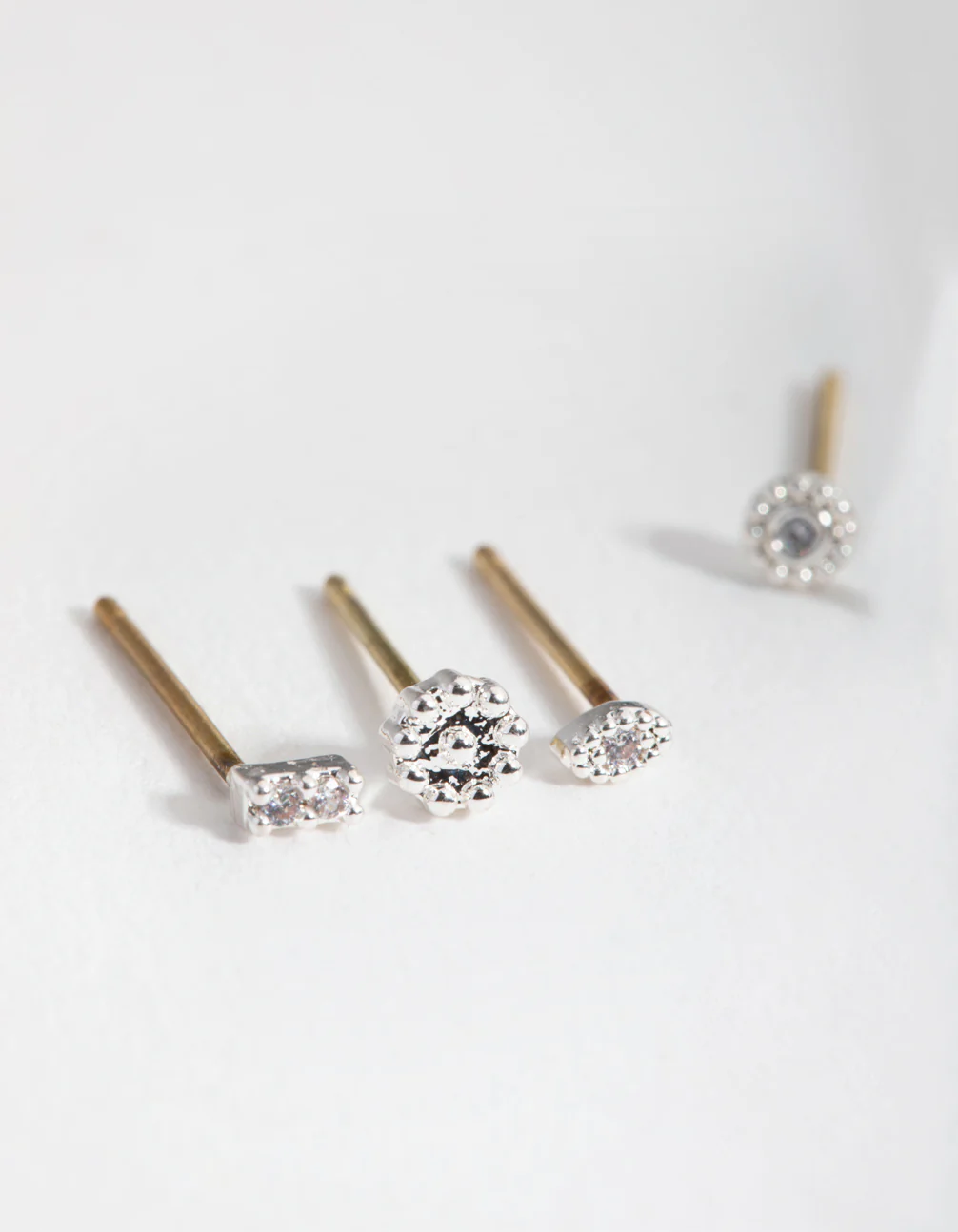 Silver Micro Celestial Earrings - Image 2