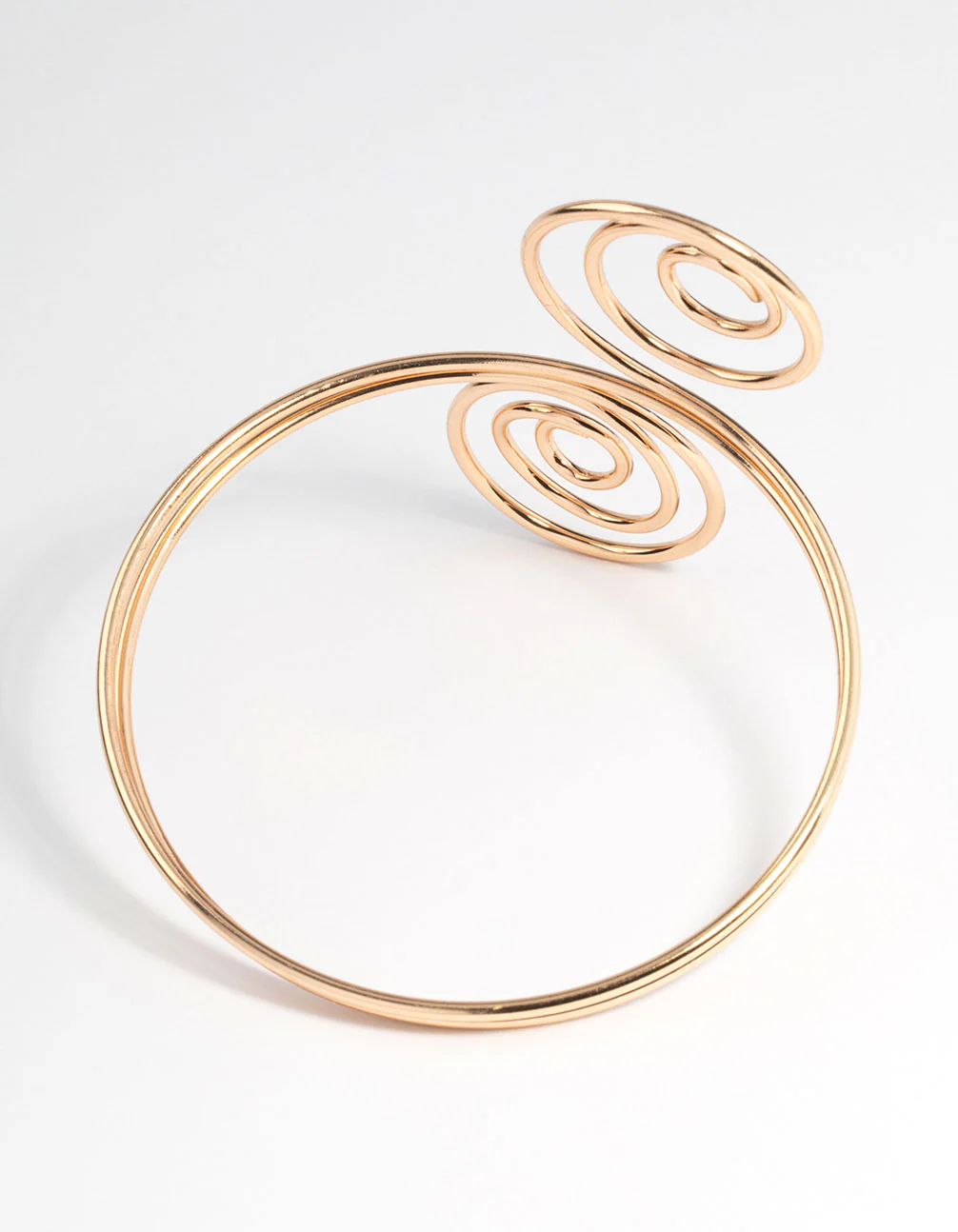 Gold Swirl Arm Cuff - Image 3