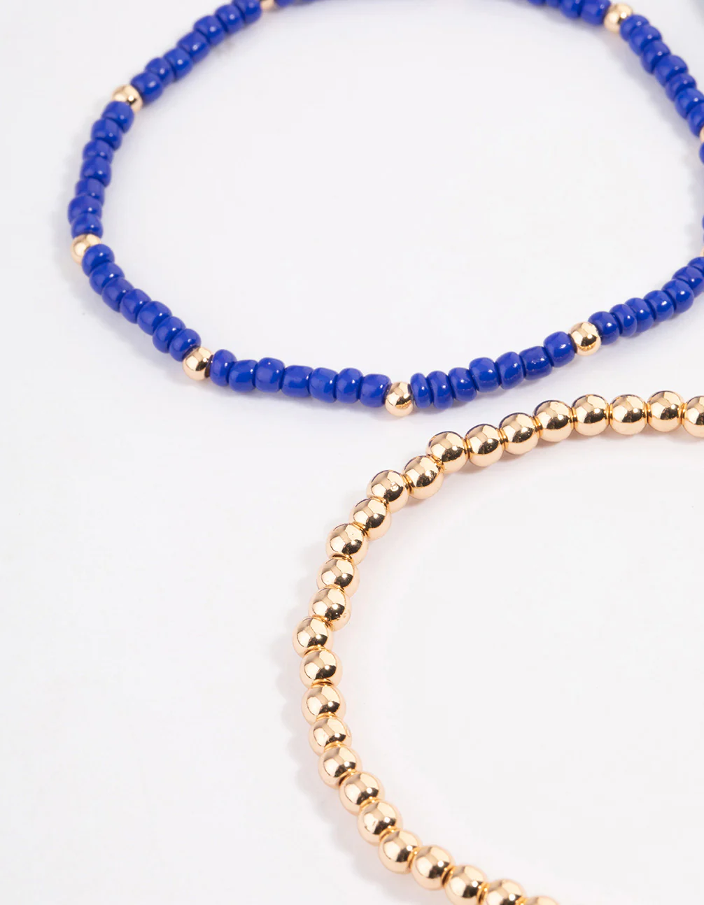 Gold Woven Evil Eye Bracelet - Image 3