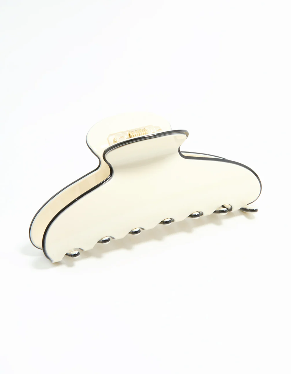 Cream & Black Claw Clip - Image 2