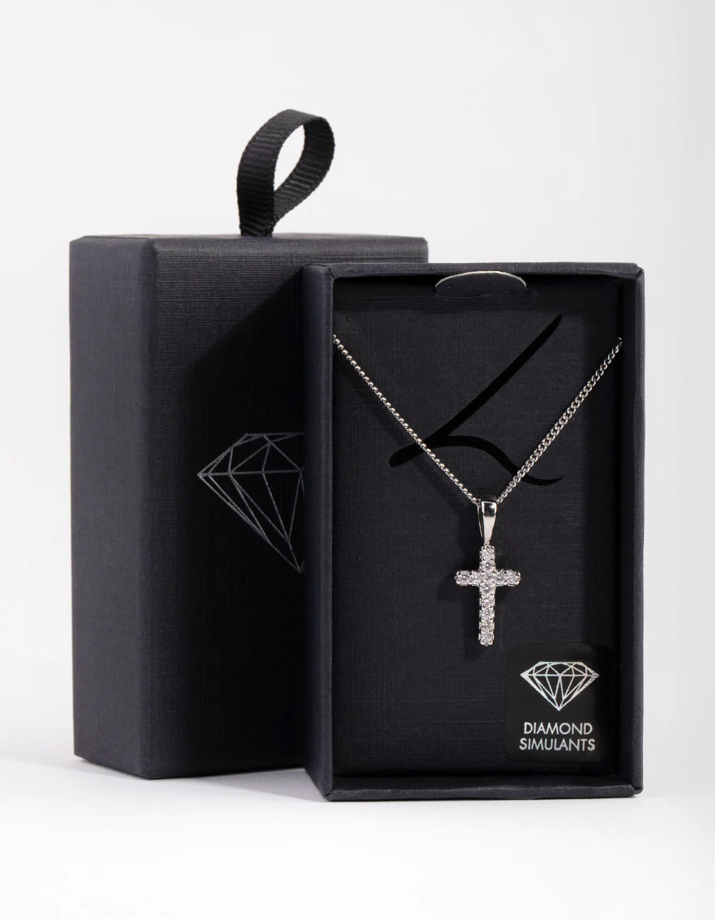 Crystal Cross Necklace - Image 3