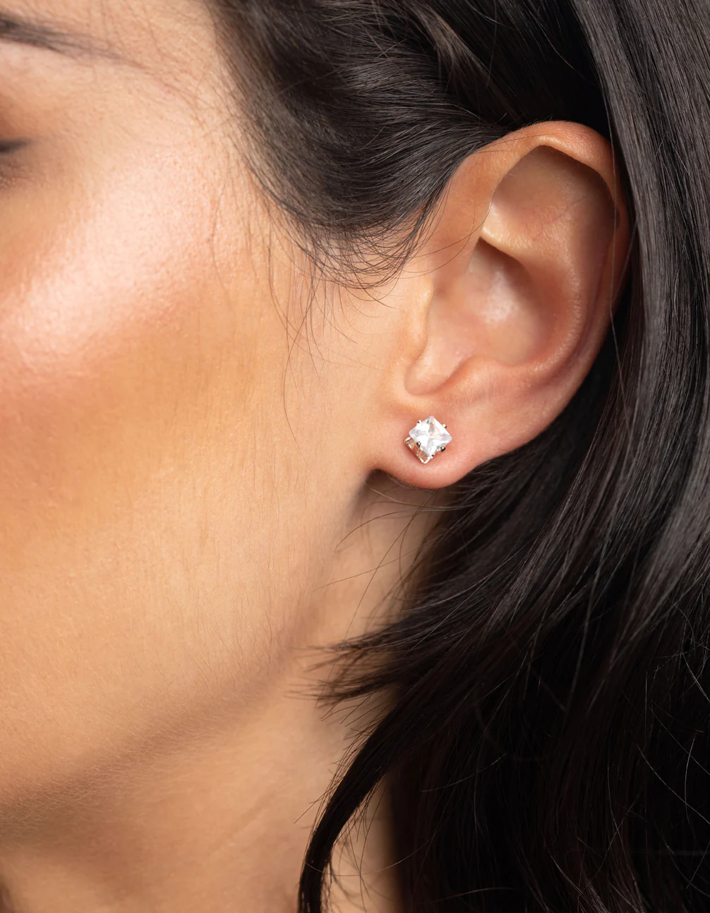 Rose Gold Cubic Zirconia Earring 6-Pack - Image 2
