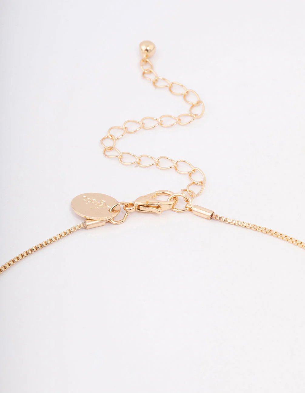 Gold Cubic Zirconia Cross Pendant Jewellery Set - Image 3