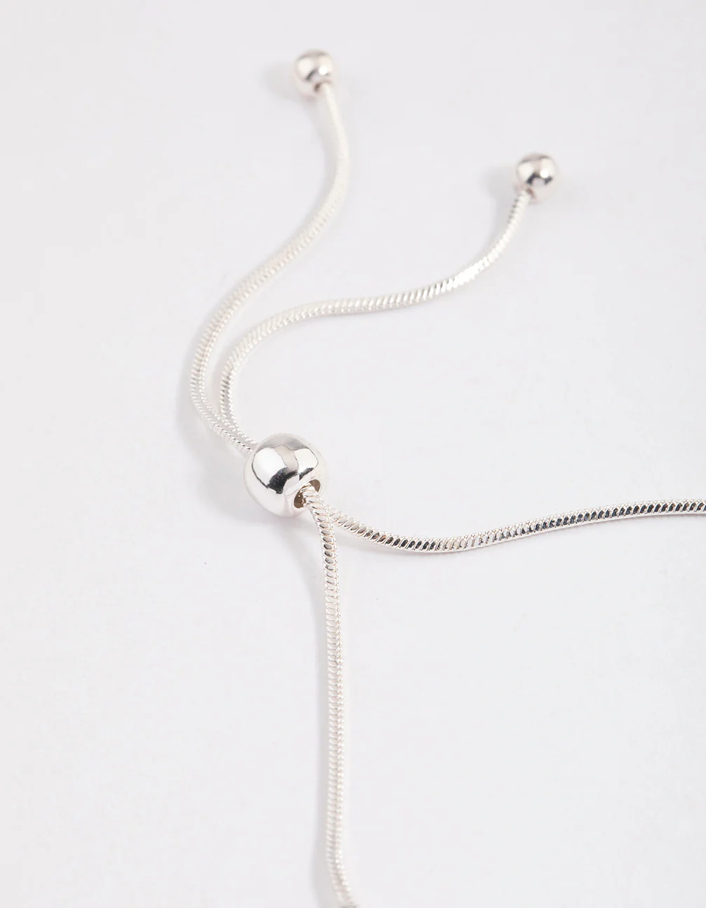 Silver Cubic Zirconia Small Baguette Toggle Tennis Bracelet - Image 3