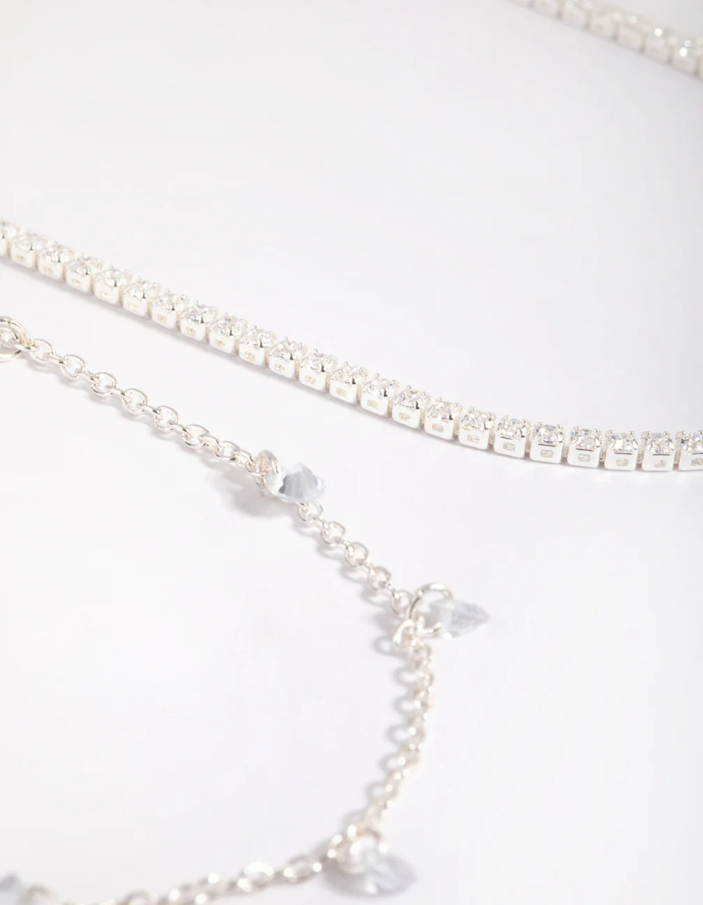 Silver Cubic Zirconia Choker Pack - Image 3