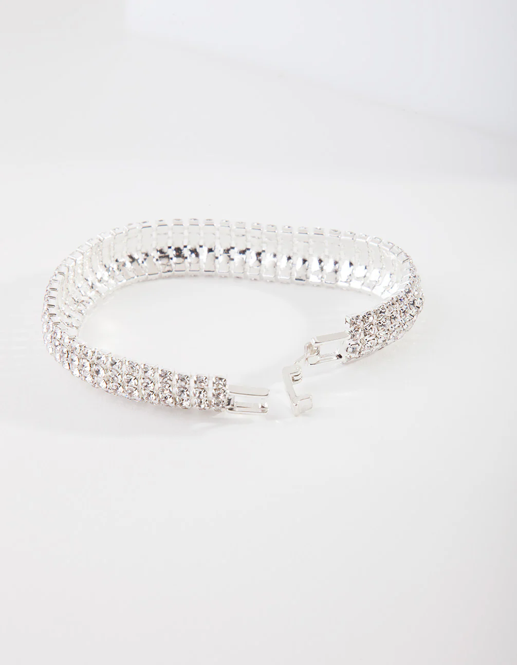 Silver 4 Row Cupchain Bracelet - Image 3