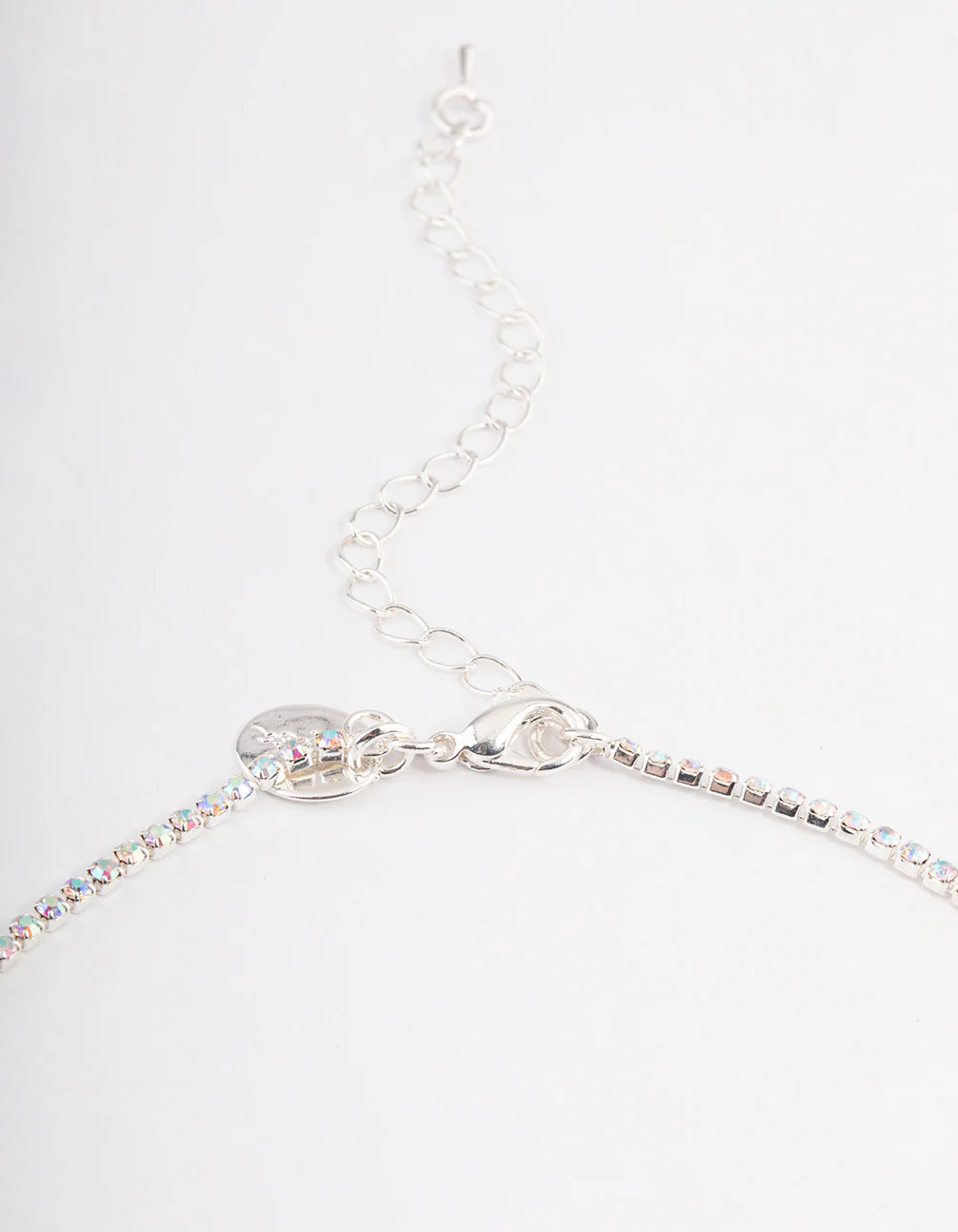 Silver DIamante Pointed Jewellery Set - Image 3
