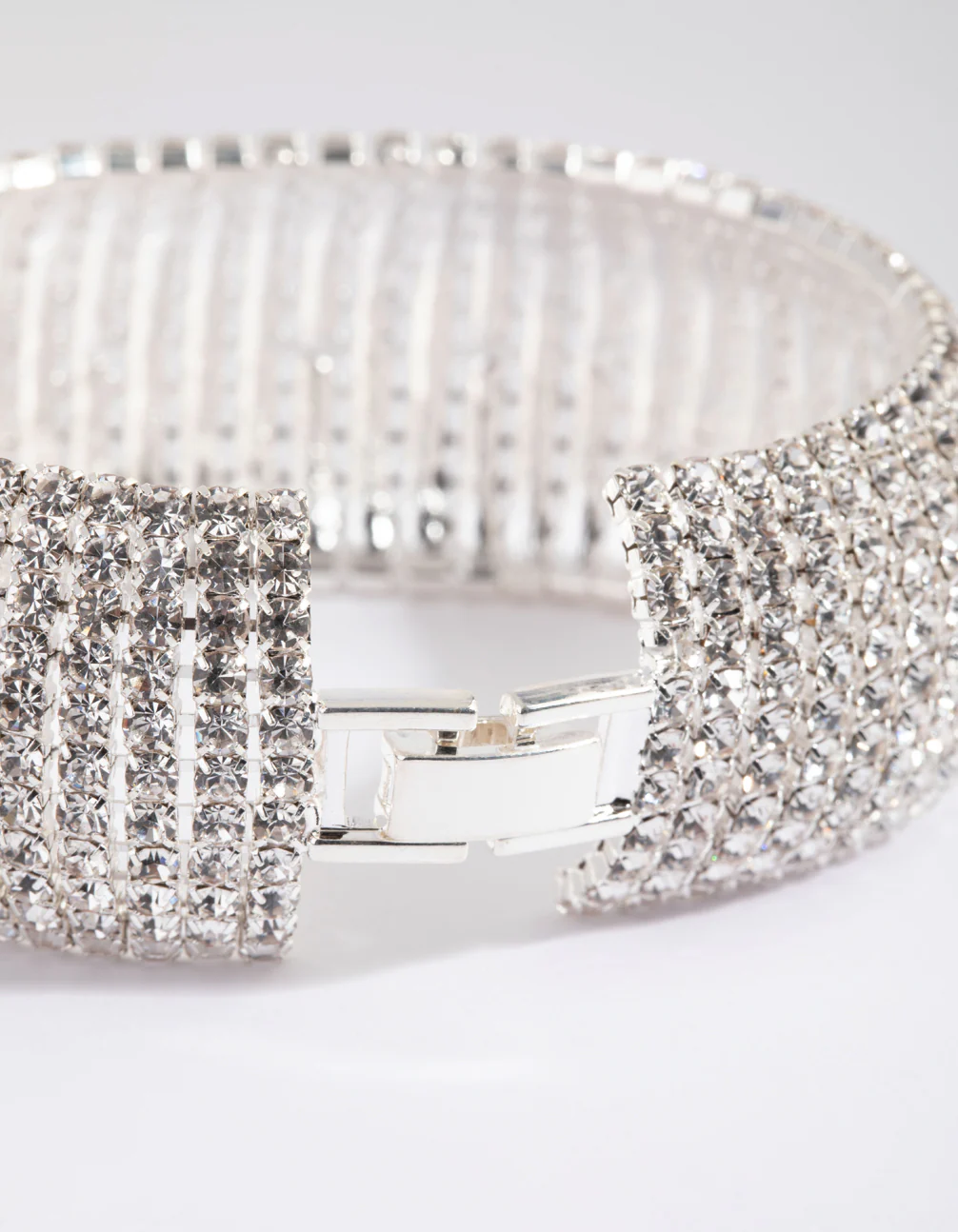 Silver Statement Cup Chain Bracelet - Image 3