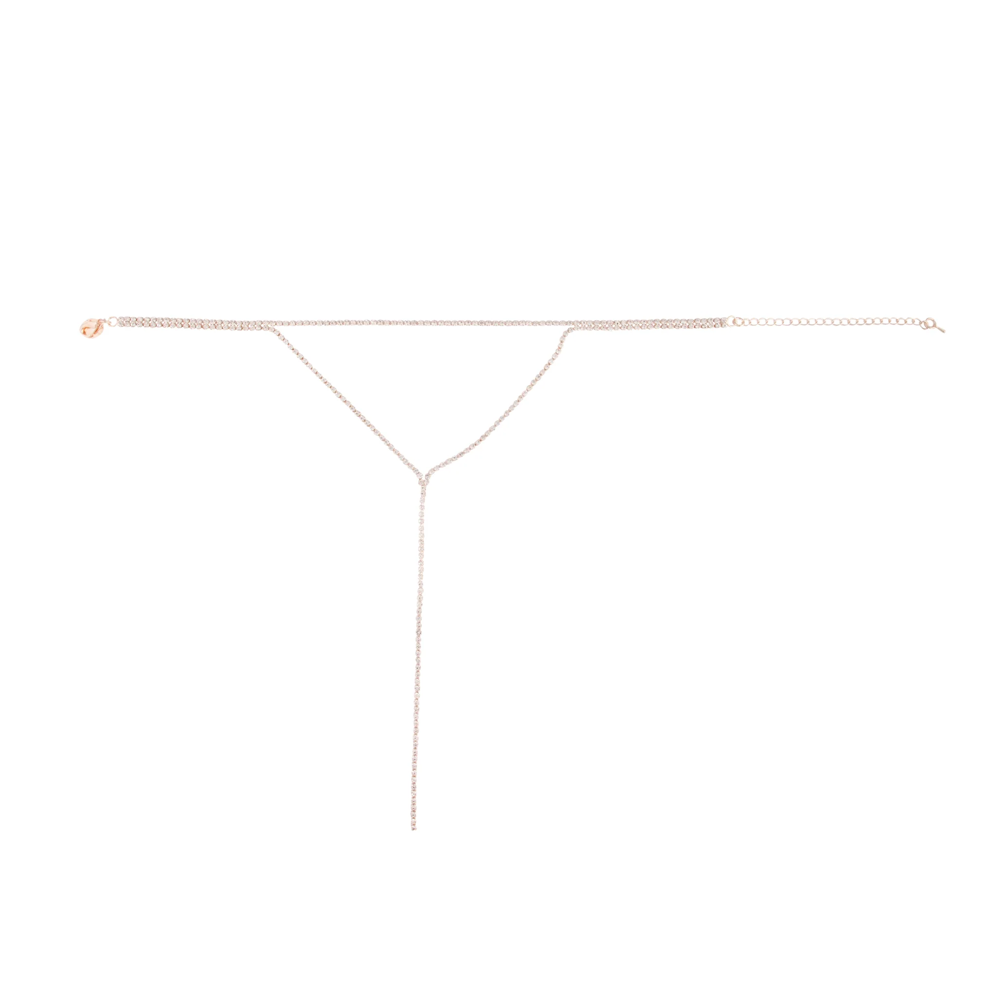 Rose Gold Cup Chain Layer Choker - Image 2