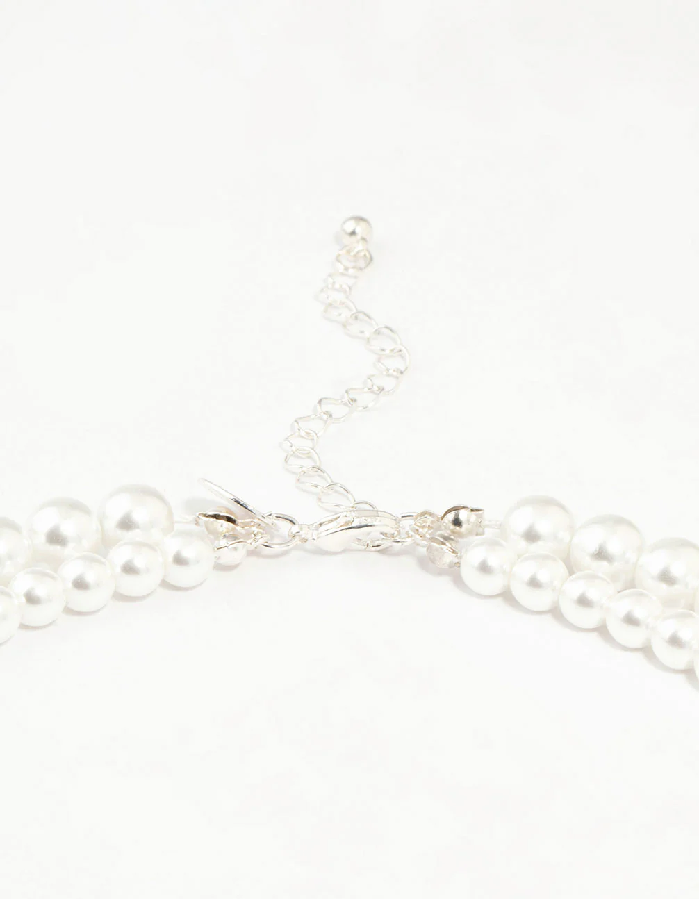 Double Beaded Strand Pearl Jewellery Set - Image 3