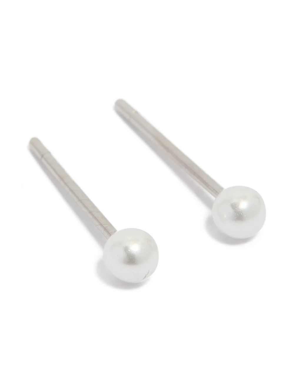 Pearl Mini Stud Earrings - Image 2