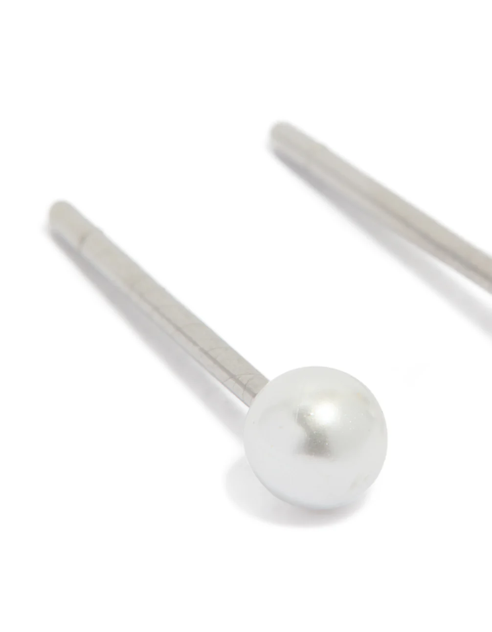 Pearl Mini Stud Earrings - Image 3
