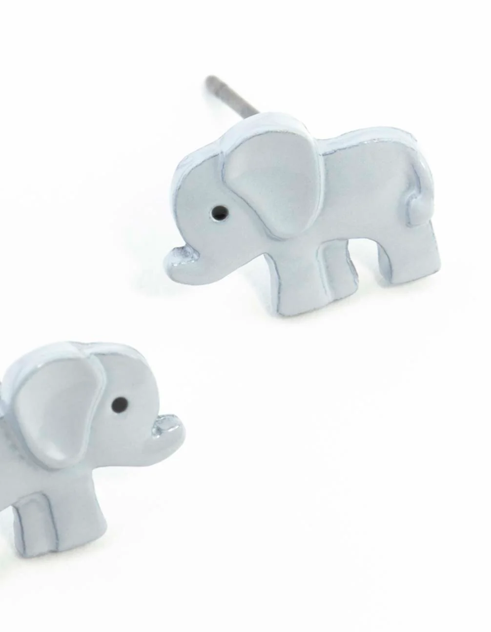 Mini Elephant Stud Earrings - Image 11