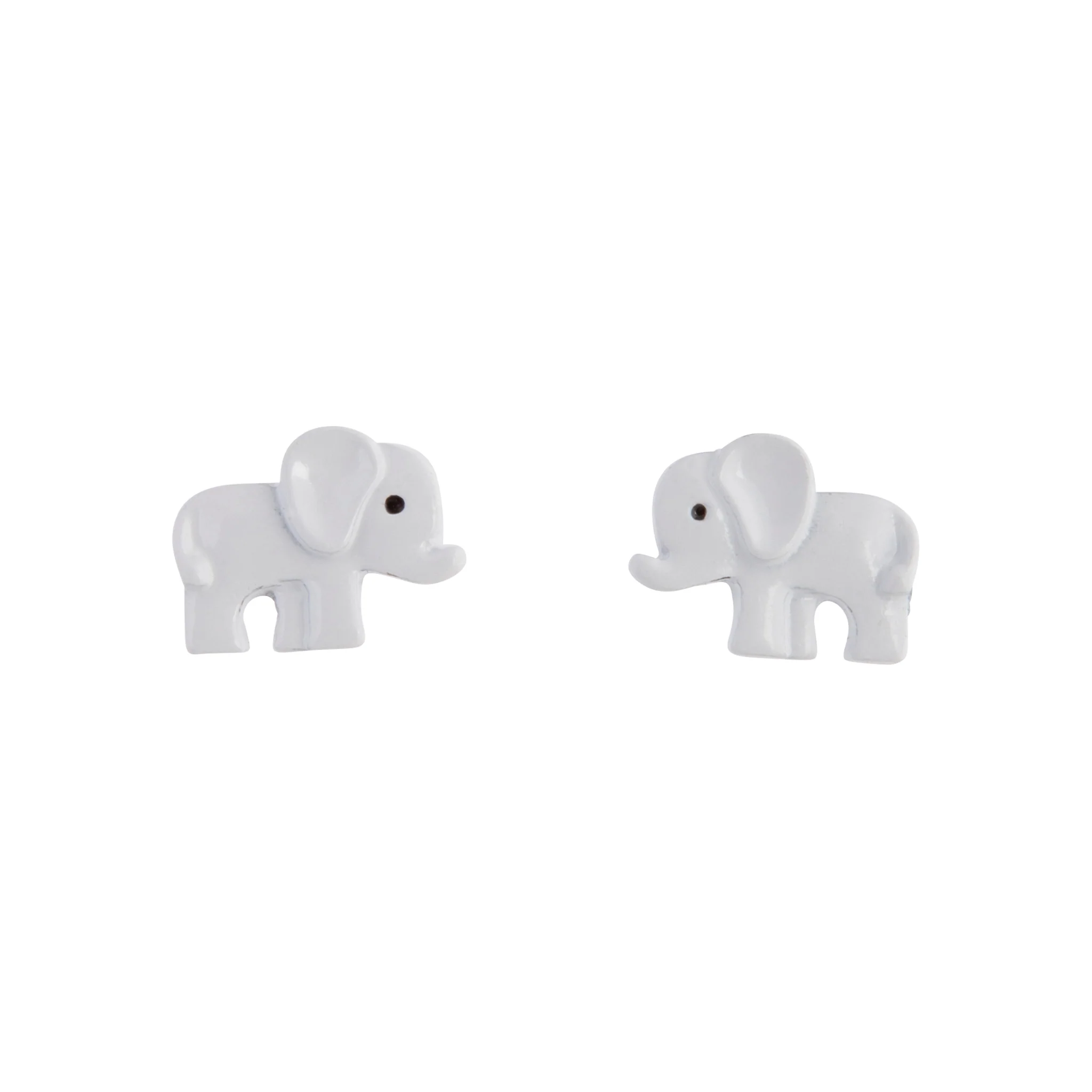 Mini Elephant Stud Earrings - Image 2