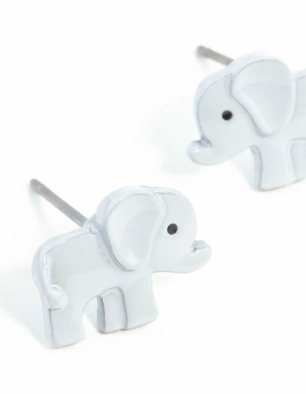 Mini Elephant Stud Earrings - Image 4