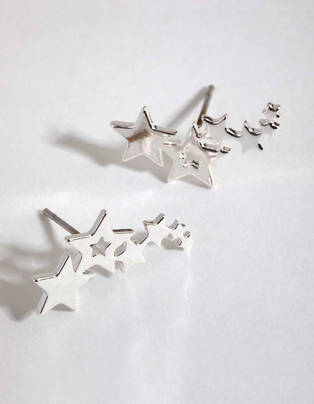 Gold Star Crawler Earrings - Image 2