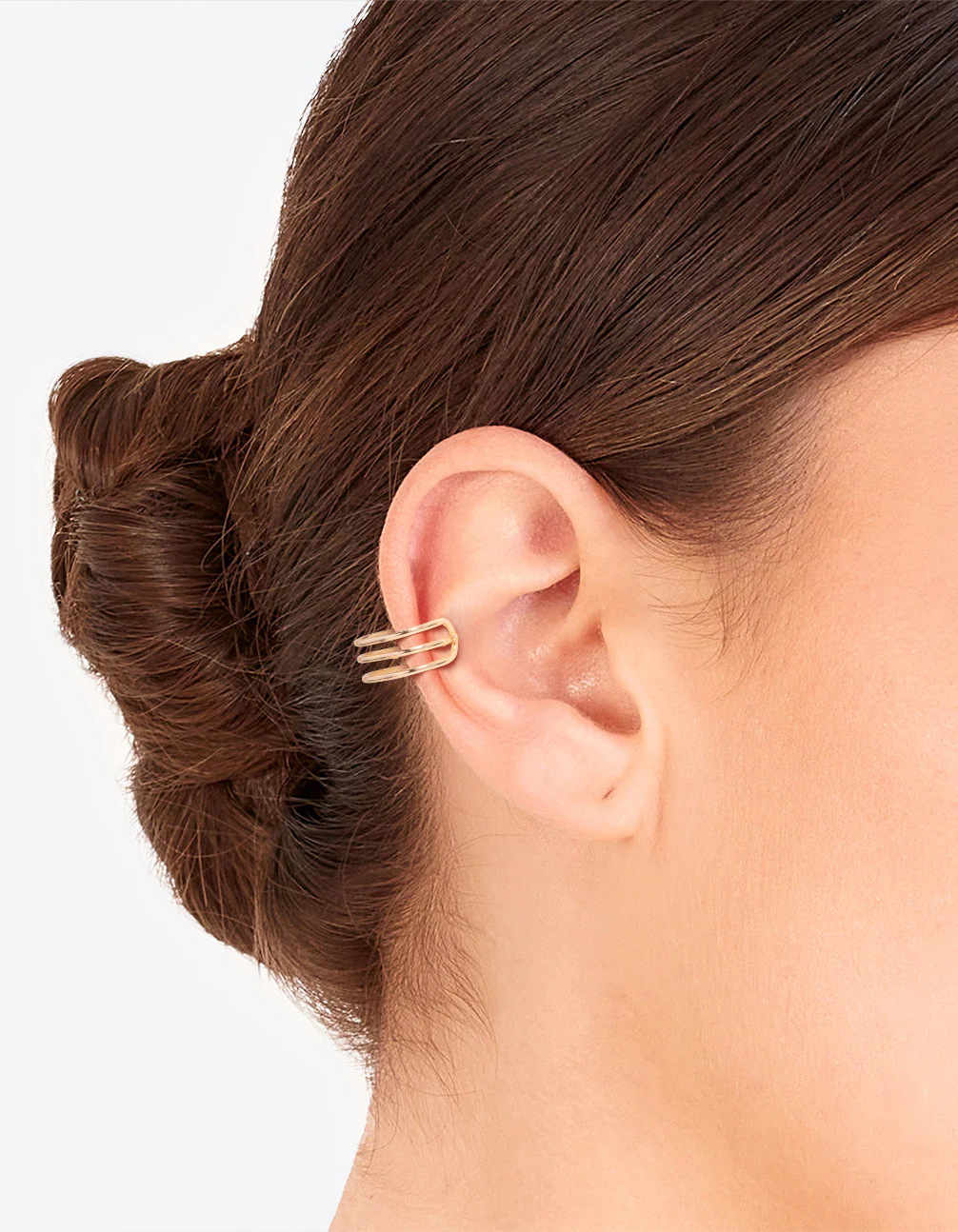 Gold Triple Line Ear Cuff Pack - Image 3