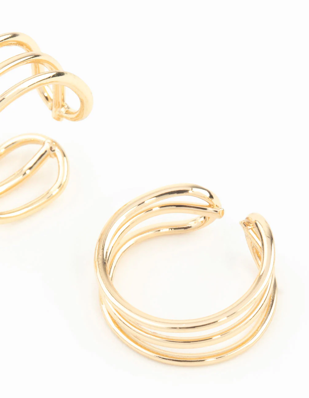Gold Triple Line Ear Cuff Pack - Image 8