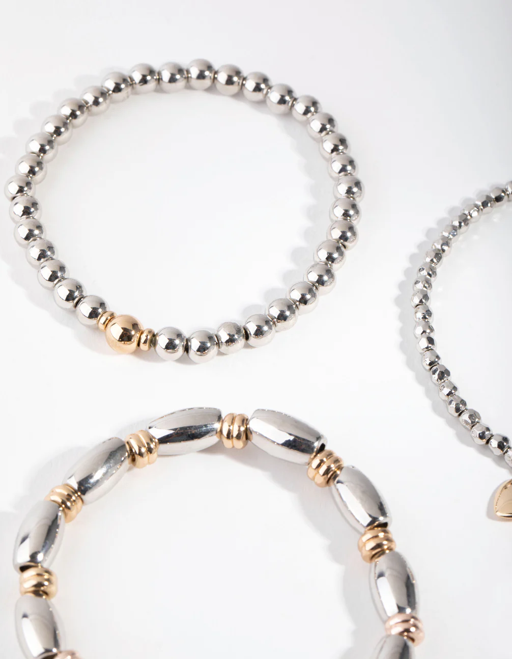 Mixed Metal Star & Moon Ring & Bracelet Pack - Image 3
