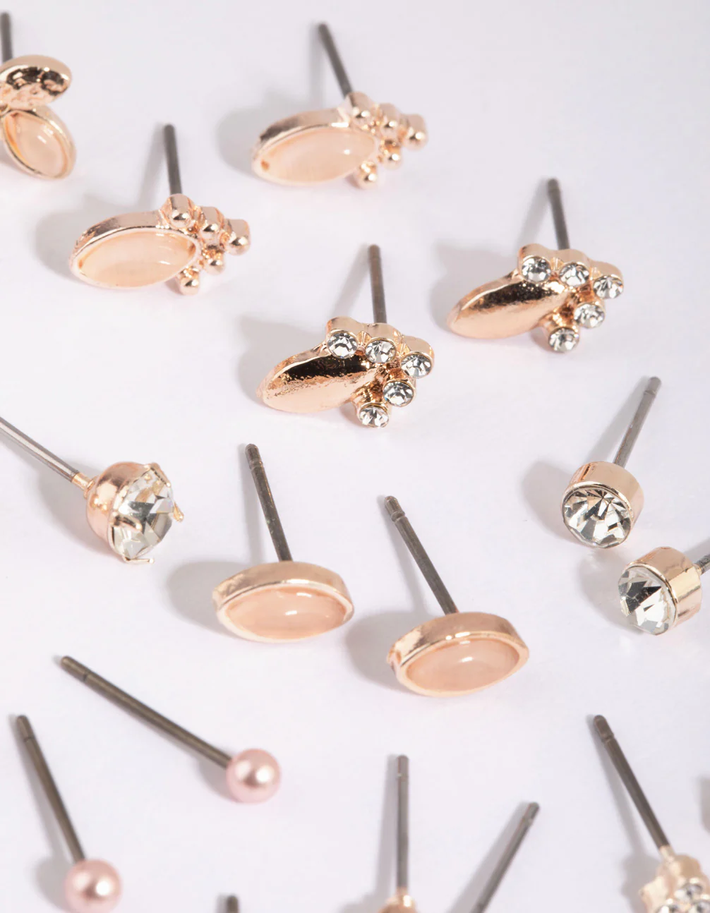 Rose Gold Garden Stud Earring 12-Pack - Image 3
