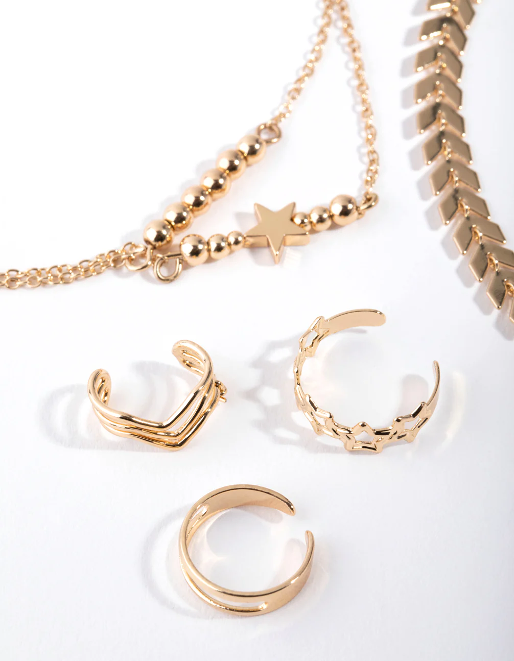 Gold All Metal Toe & Anklet Pack - Image 2