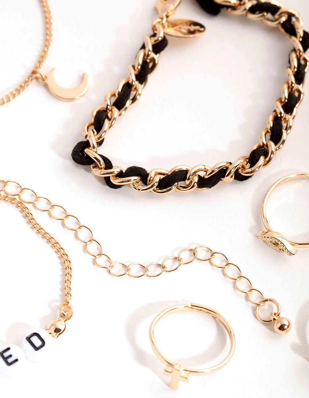 Gold Beloved Toe & Anklet Set - Image 2