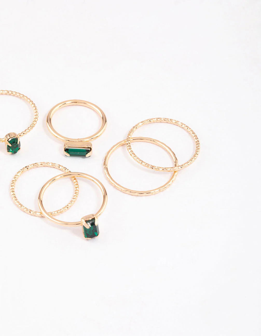 Gold Fine Baguette Ring Pack - Image 3