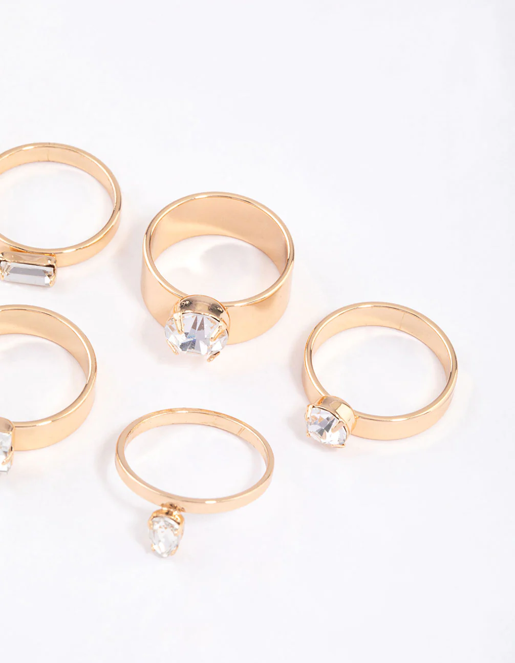 Gold Mixed Shape Clean Ring Pack - Image 3