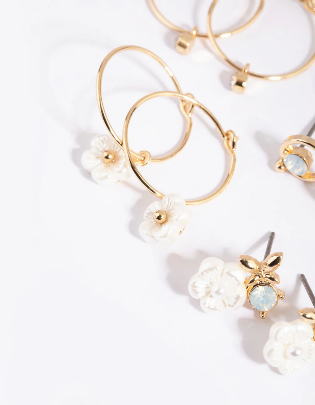 Gold Garden Stud Earring 8-Pack - Image 2