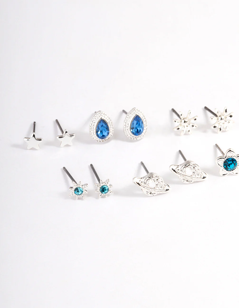 Silver Garden Celestial Earrings 8-Pack - Image 2