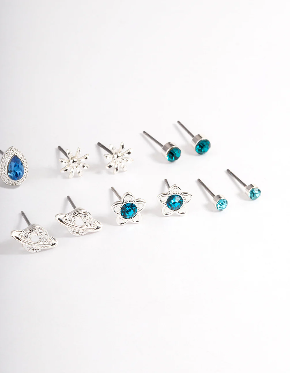 Silver Garden Celestial Earrings 8-Pack - Image 3