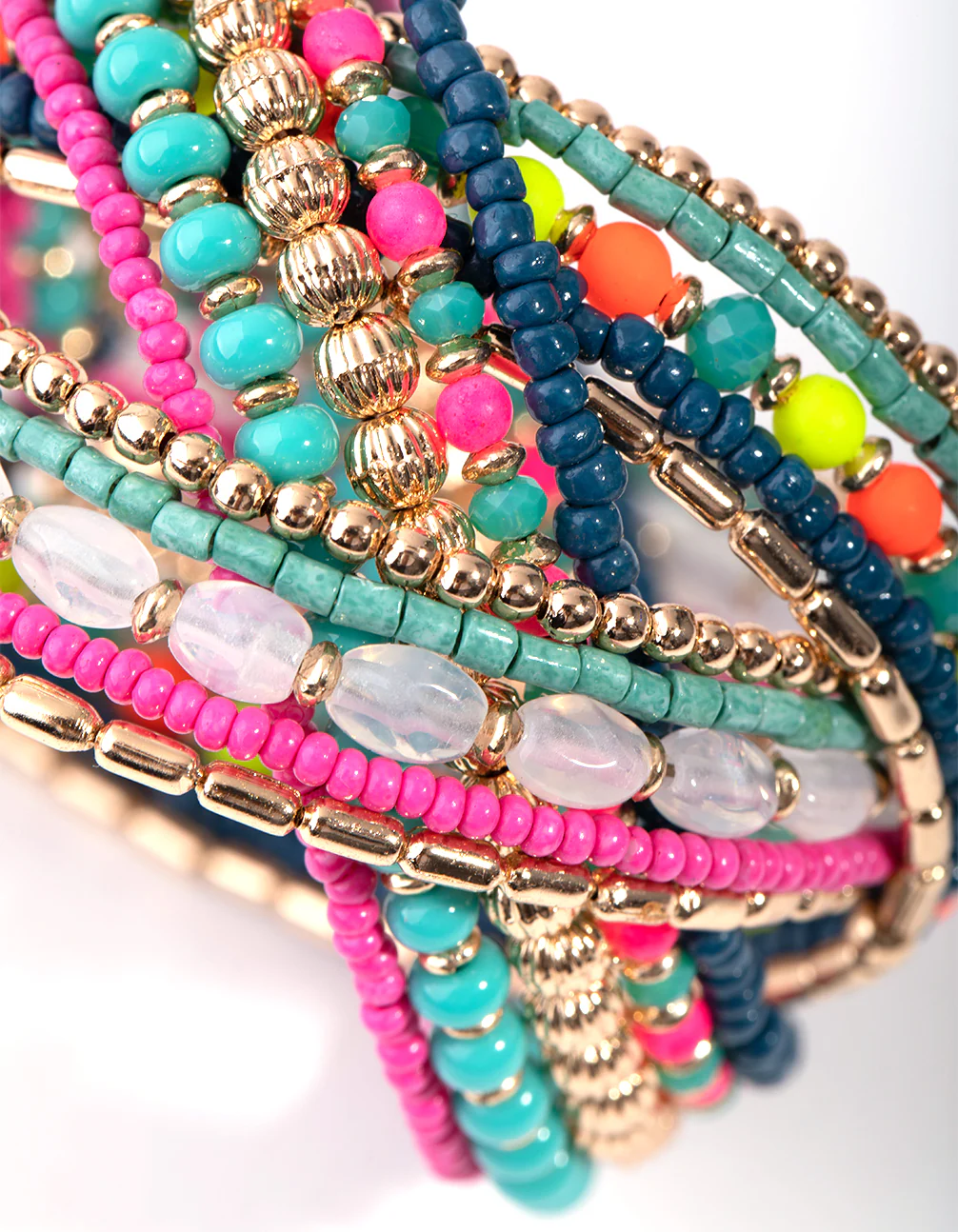 Bead Bright Twist Cuff - Image 3