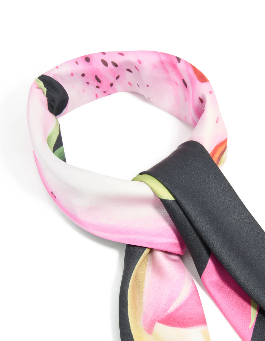 Frangipani Statement Fabric Scarf - Image 2