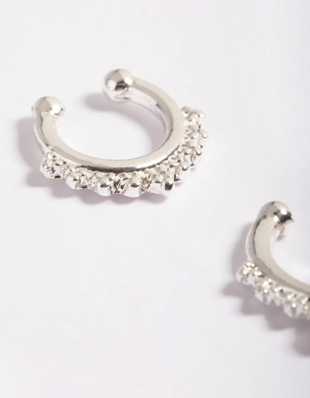 Silver Diamante Ball Septum Pack - Image 2