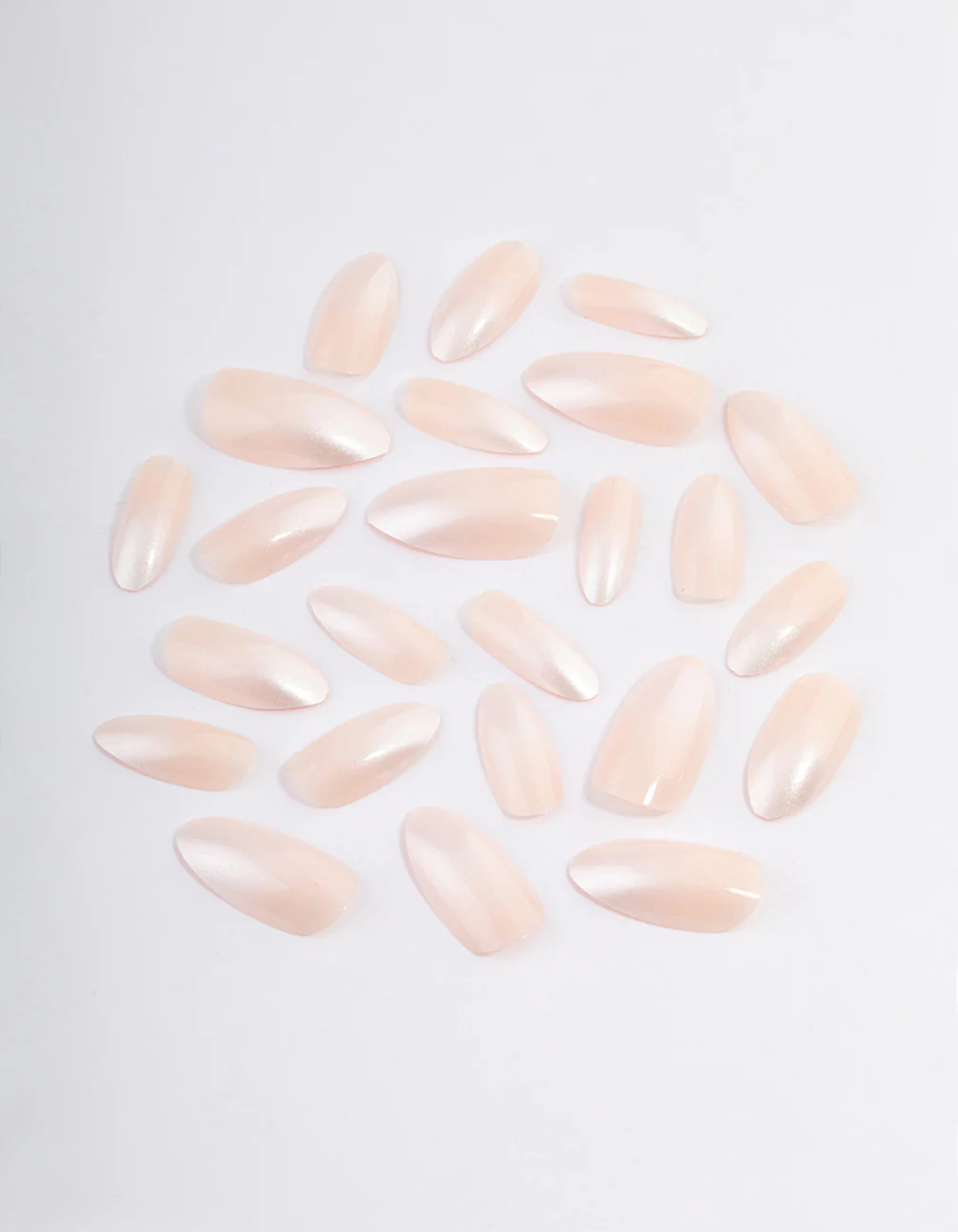 Pearl Iridescent Press On Nails - Image 2
