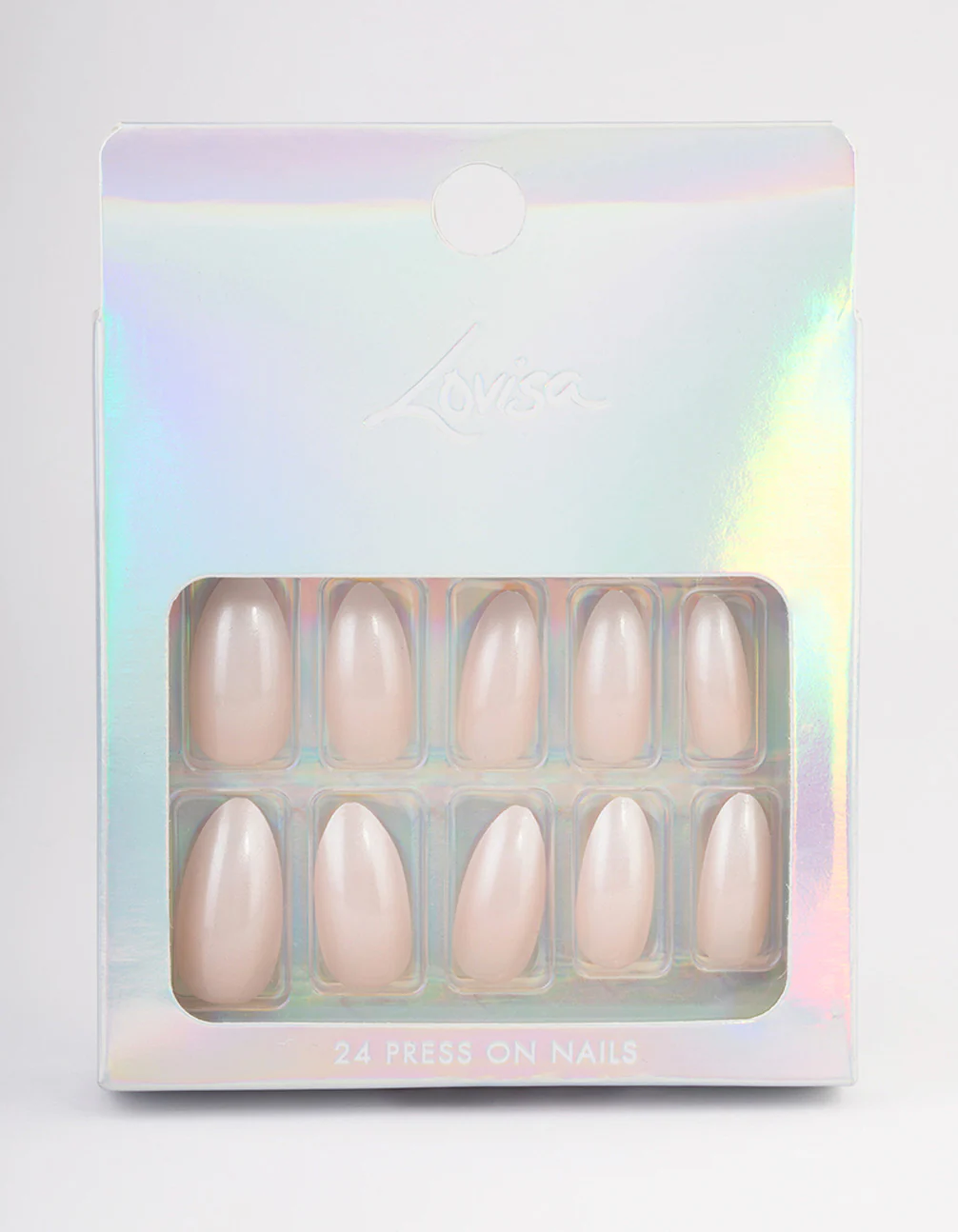Pearl Iridescent Press On Nails - Image 3