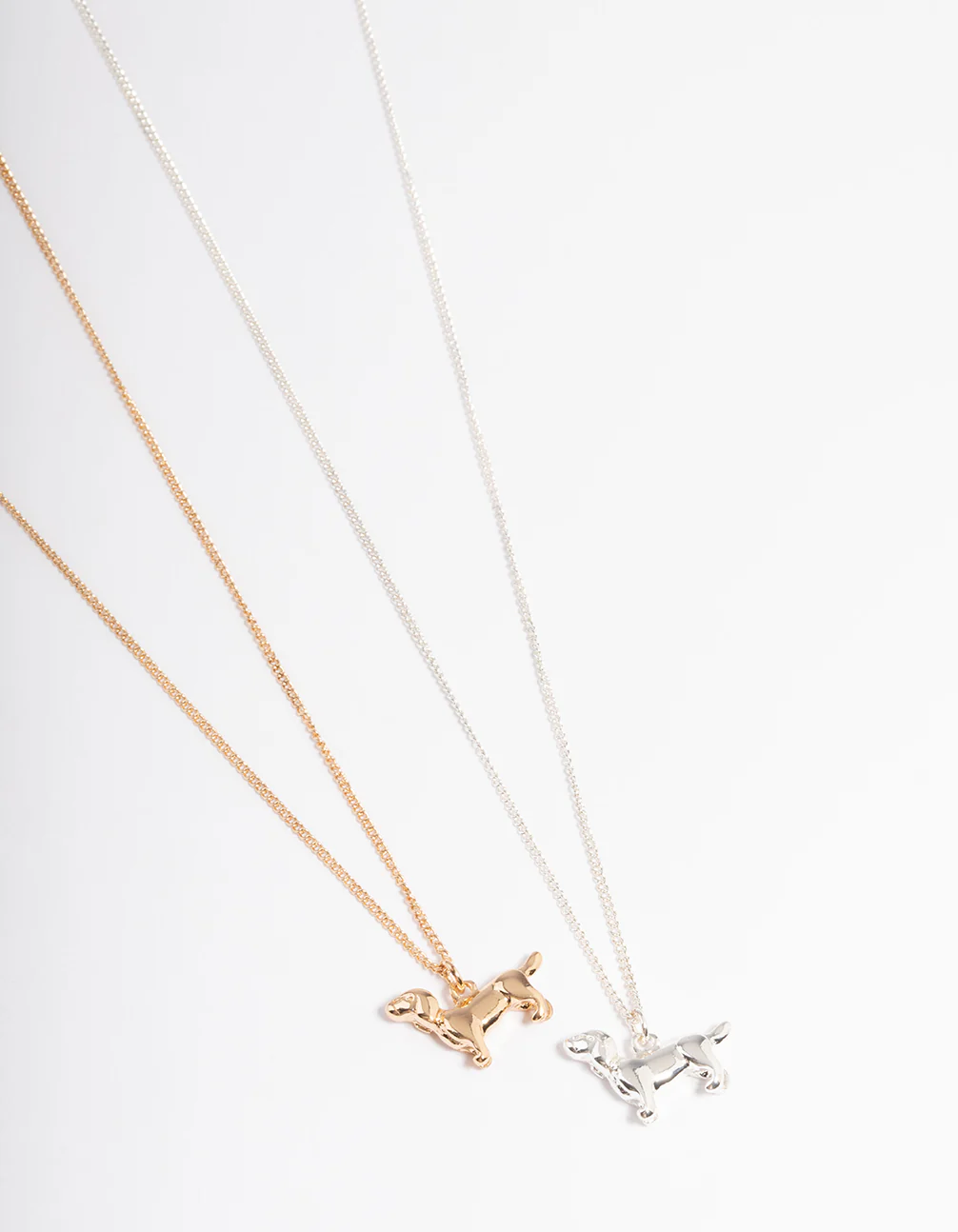 Mixed Metal 3D Doggy Necklace Pack - Image 2